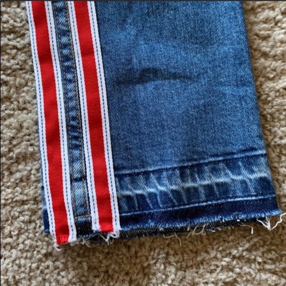 NWT REVICE Ruby Tuesday Racer Stripe Jeans. - Picture 10 of 15
